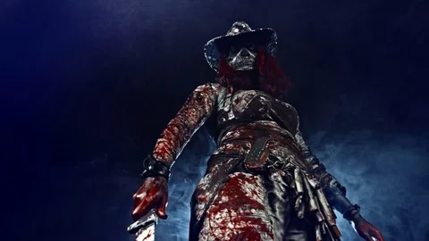 The zombie apocalypse. Zombie Killer. Stock Footage 75169010