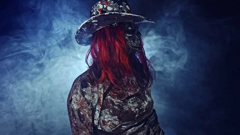 The zombie apocalypse. Zombie Killer. Stock Footage 75170100
