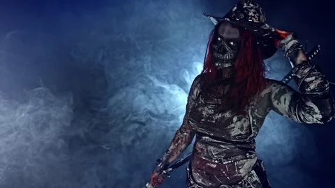 The zombie apocalypse. Zombie Killer. Video stock 75170905