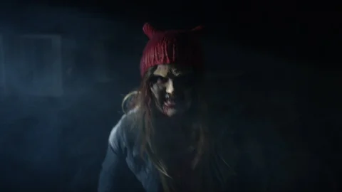 Zombie attack close up Stock Footage 116676340