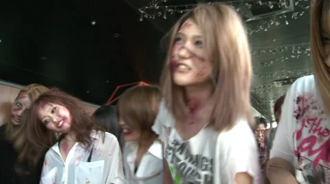 Zombie attack Video stock 32285493