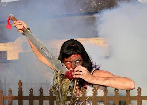 Zombie attack Stock Photos