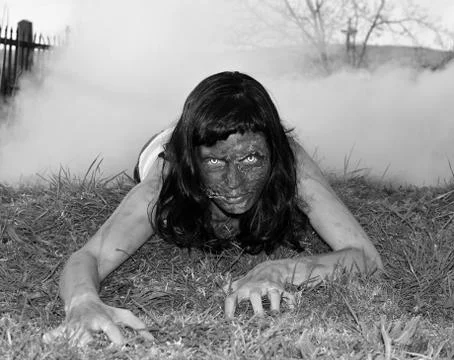Zombie attack Stock Photos