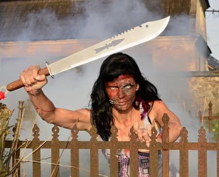 Zombie attack Stock Photos