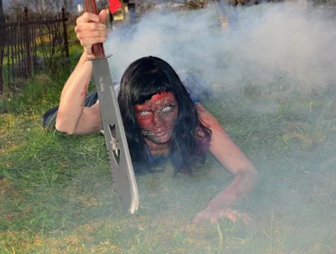 Zombie attack Stock Photos