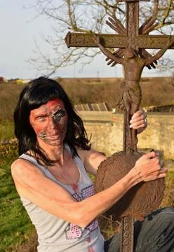 Zombie attack Stock Photos