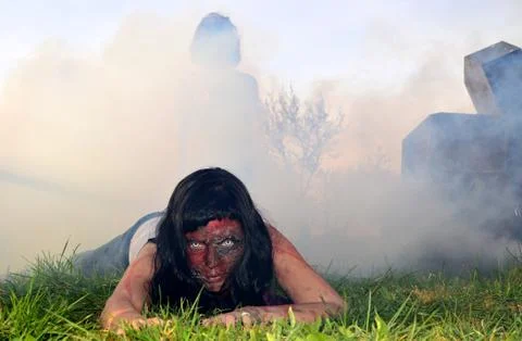 Zombie attack Stock Photos