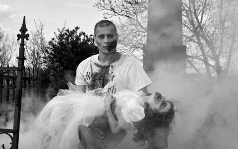 Zombie attack Stock Photos