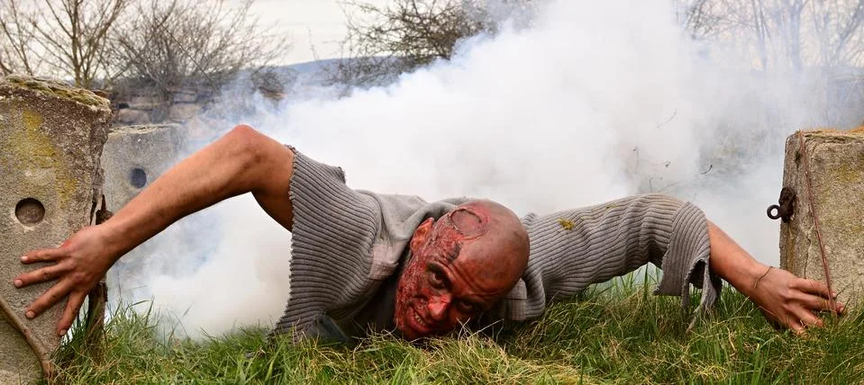 Zombie attack Stock Photos