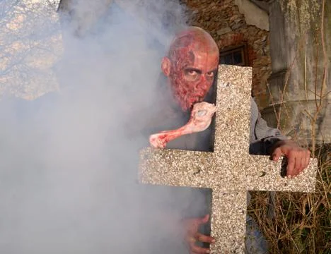 Zombie attack Stock Photos