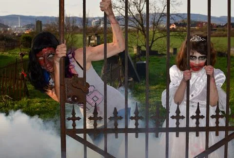 Zombie attack Foto stock