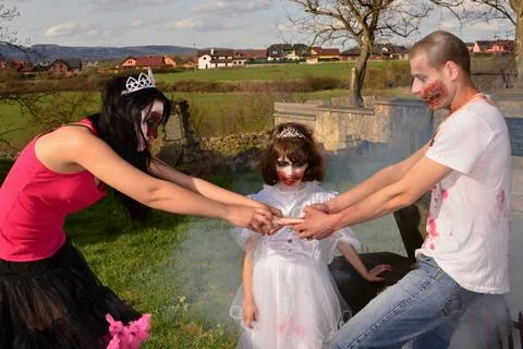 Zombie attack Stock Photos