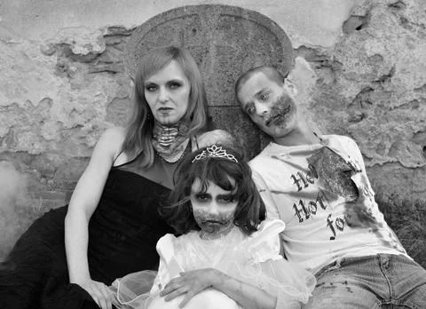 Zombie attack Stock Photos