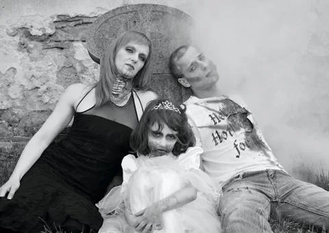 Zombie attack Stock Photos