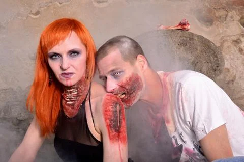 Zombie attack Stock Photos