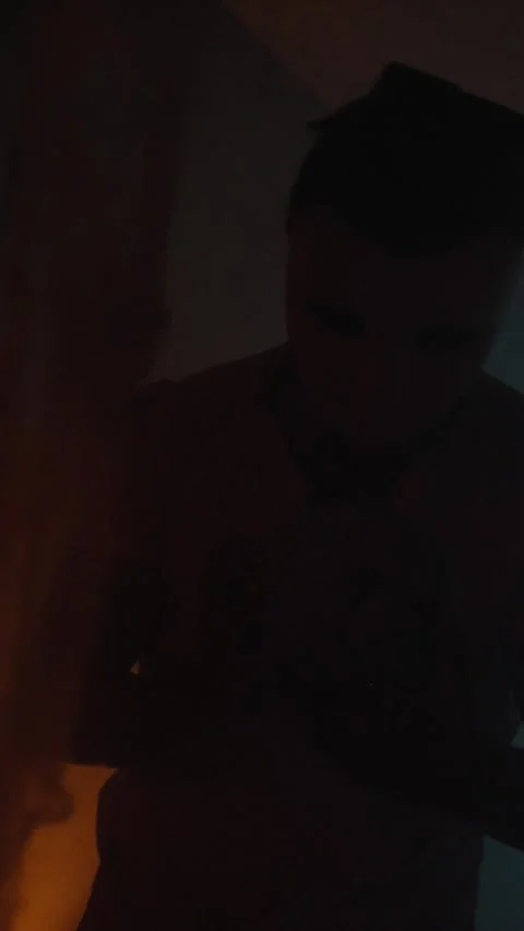 The Zombie With The Axe In The Head Stock Footage 287586151