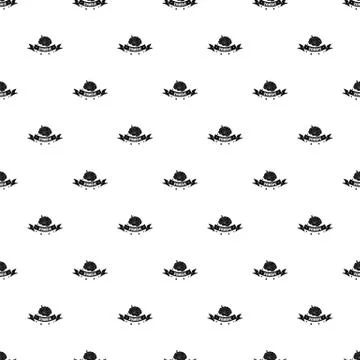 Zombie brain pattern vector seamless Stock Illustration