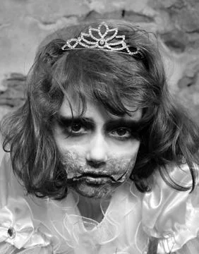 Zombie child Stock Photos