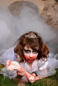 Zombie child Stock Photos