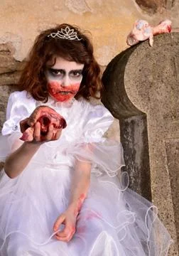 Zombie child Stock Photos