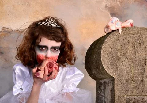 Zombie child Stock Photos