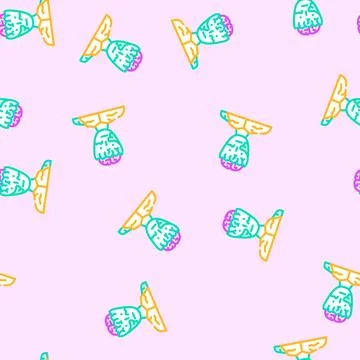 Zombie evil vector seamless pattern 스톡 일러스트