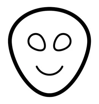 Zombie Face Vector Stock Illustration