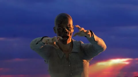 Zombie goes Video stock 40414484