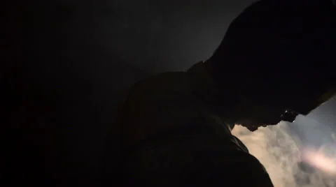 Zombie hack ax victim Video stock 68695356