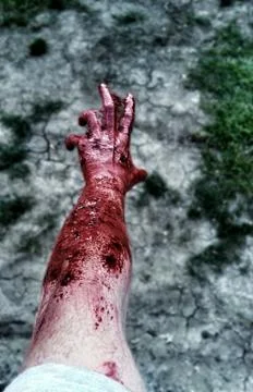 Zombie hand Stock Photos