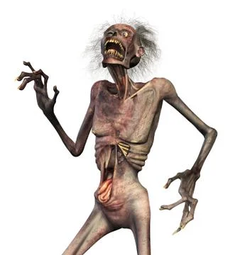 Zombie Horror Stock Illustration