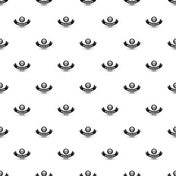 Zombie hunting pattern vector seamless 库存插图