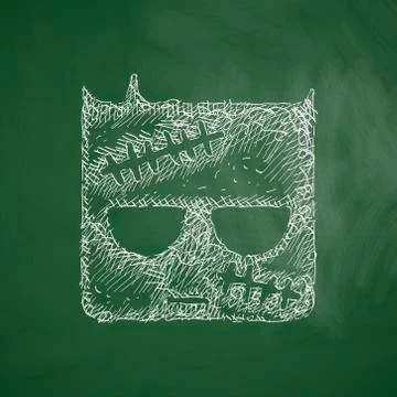 Zombie icon Stock Illustration