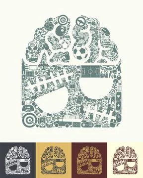 Zombie icon Stock Illustration