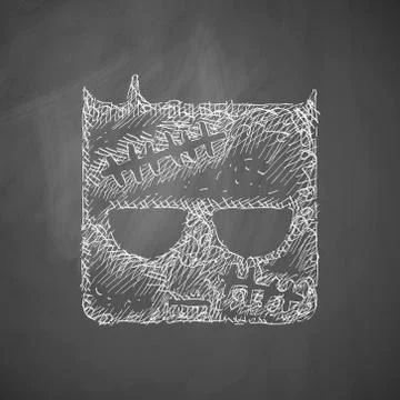 Zombie icon Stock Illustration