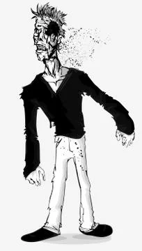 Zombie Stock Illustration