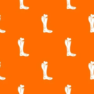 Zombie leg pattern seamless 스톡 일러스트