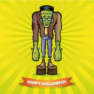 Zombie Monster Character Stock Illustration