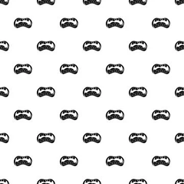 Zombie mouth pattern vector Stock Illustration