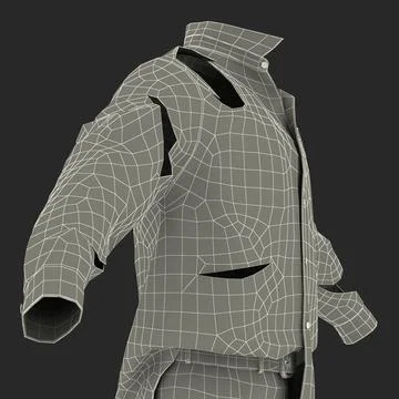 Zombie Outfit 3D Model ~ 3D Model #90658514 | Pond5