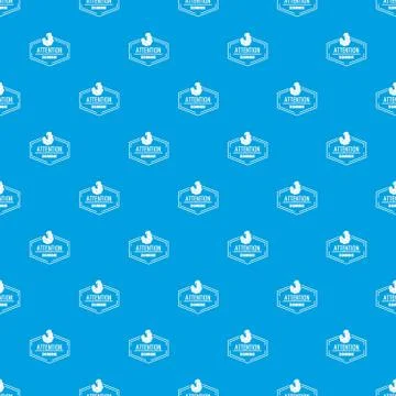 Zombie pattern vector seamless blue 스톡 일러스트