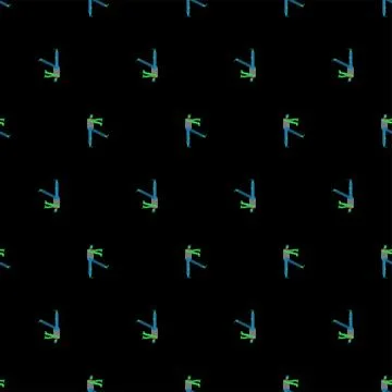 Zombie pixel art pattern seamless. pixelated zombi background. 8 bit Dead man Stock Illustration