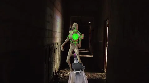 ZOMBIE-SHOOT Stock Footage 41639372