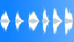 Zombie Snarl, Aggressive and Feral Voice, Several Times, V1Sound Effect