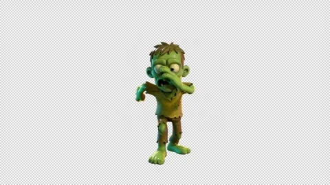 Zombie Swing Ghoul Dance Stock Footage 318242441