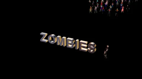 Zombie Title:  Version 1 Stock Footage 33916670
