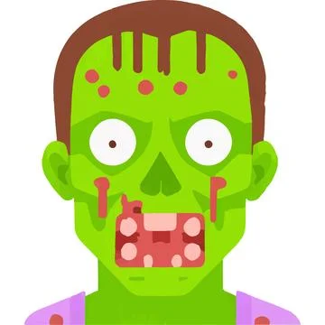 Zombie virus Apocalypse Horror corpse イラスト素材