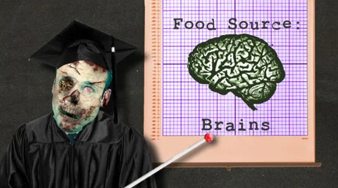 Zombies 101 Stock Footage 35054648