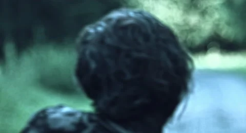 Zombies are walking through the woods. Stock Footage 66856727