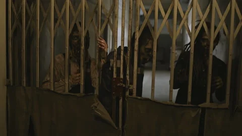 Zombies Preying Stock Footage 195983890